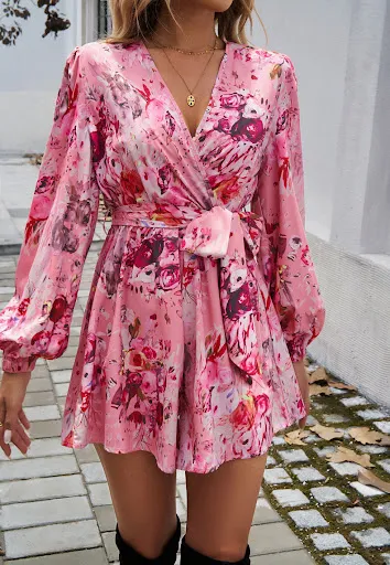 Title 11, Lady Temperamental jumpsuit met print en kleurc...