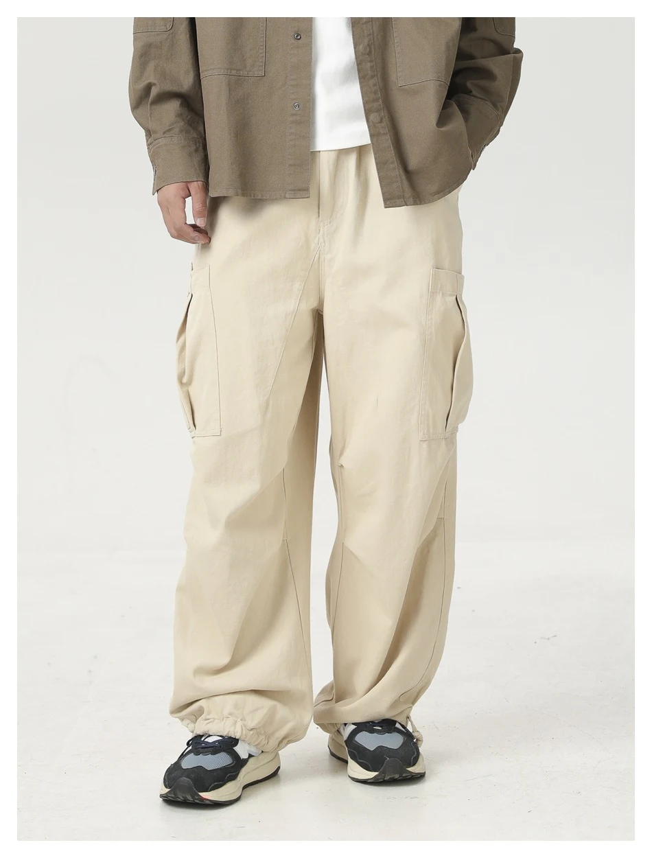 Title 10, Heren Baggy Broek met Trekkoord, Rechte Pijpen....