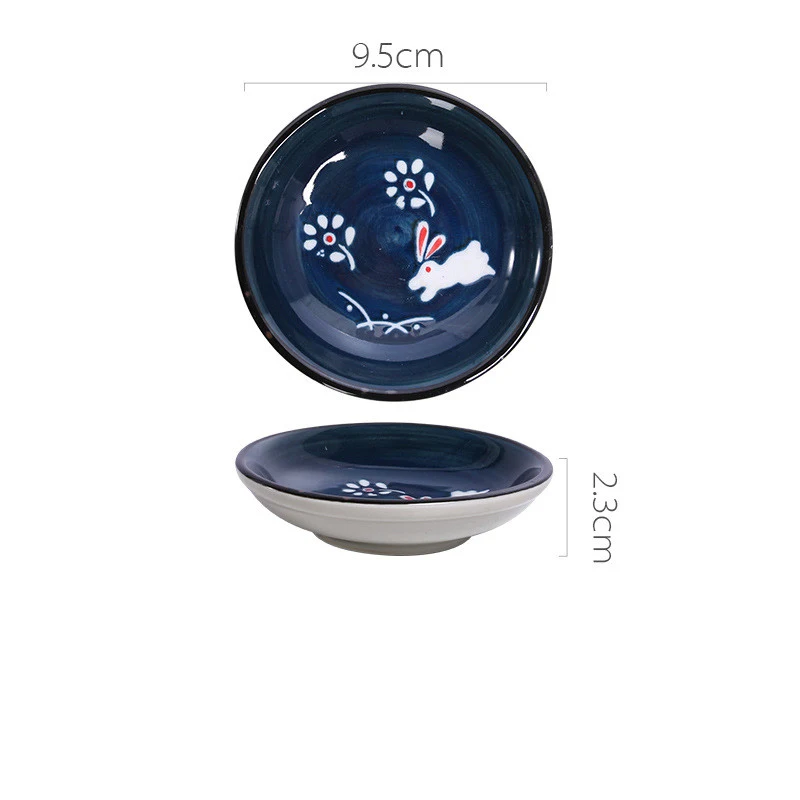 Japanese Ceramic Snack Appetizer Dim Sum Dipping Dish. Perfect for sauces, dips and small bites. Serve your snacks with — photo 11