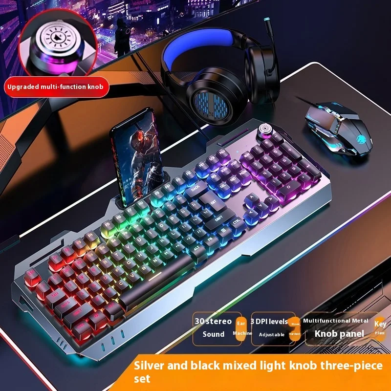 Mechanical feeling keyboard comfortable with knob for gaming. Enjoy an enhanced gaming experience with superior comfort — photo 7