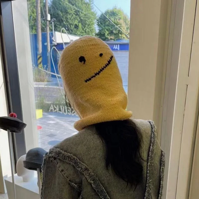 Title 5, Leuke warme wollen beanie met oor bescherming. ...