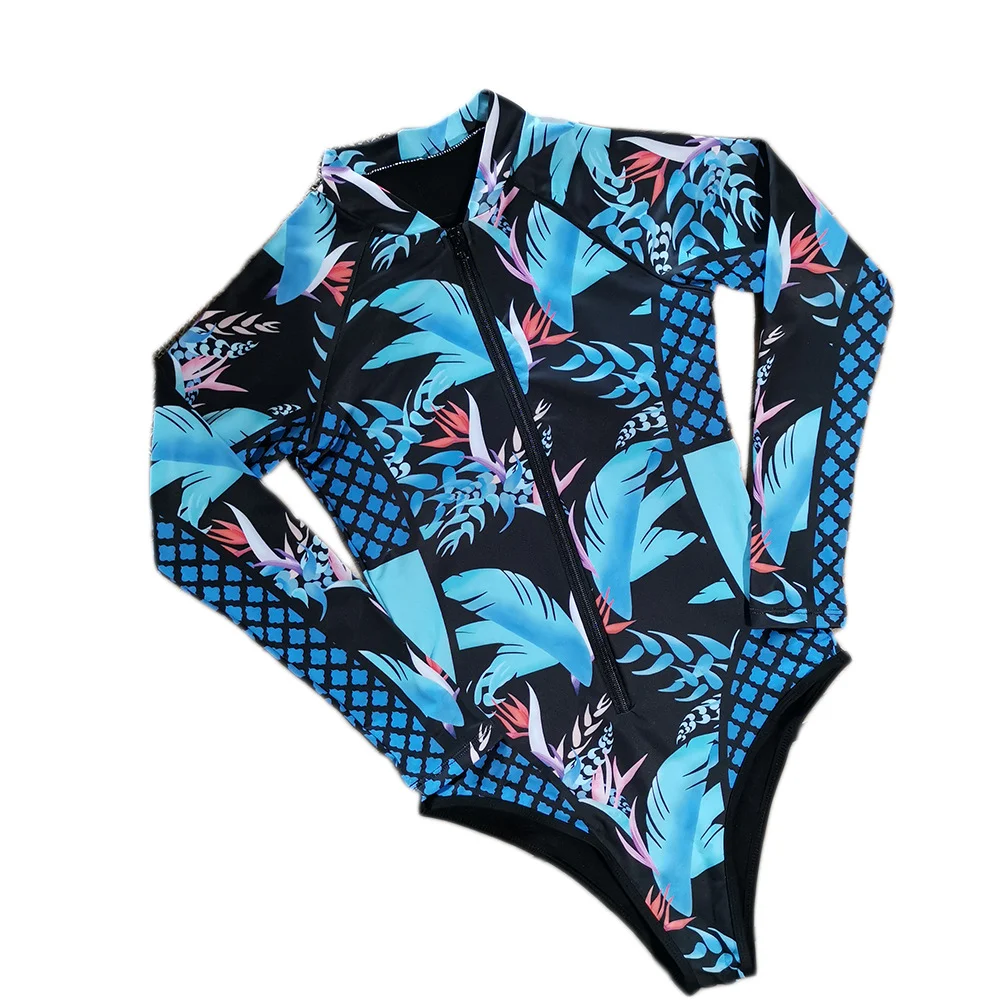 Title 6, Womens Long Sleeve One Piece Swimsuit Offers s...