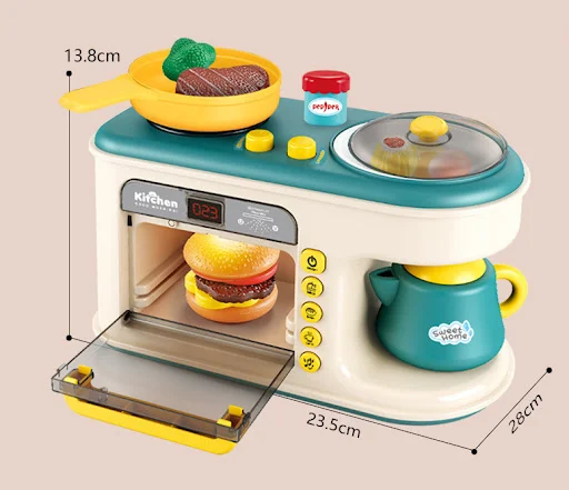 Title 1, Cozinha de brinquedo infantil com utensílios e ...