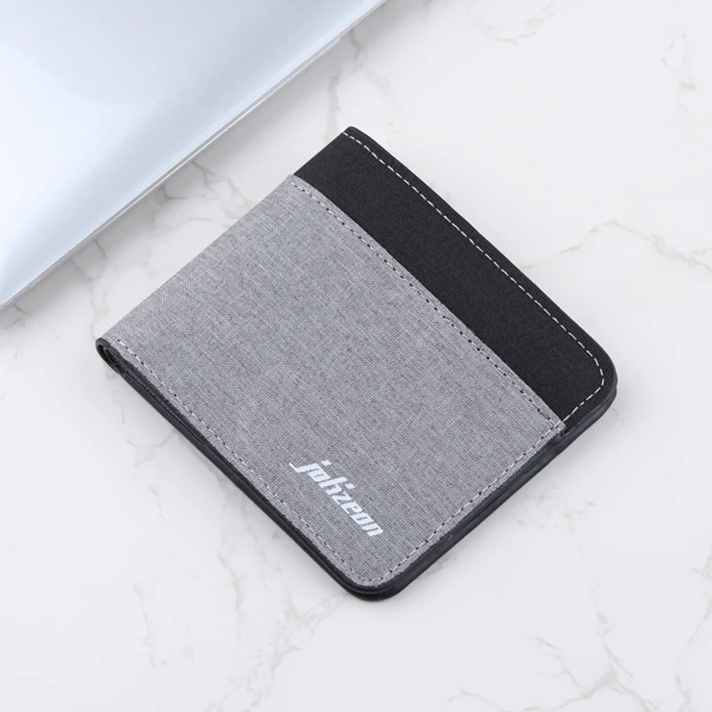Gepersonaliseerde Heren Portemonnee Trendy Contrastkleuren, Uniek Design, Perfect Cadeau, Duurzame Kwaliteit — foto 9