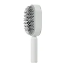 Self Cleaning Hair Brush for Women Massages Scalp Promotes Blood Circulation Anti Hair Loss 3D Hair Growth Comb Hairbrus — photo 5