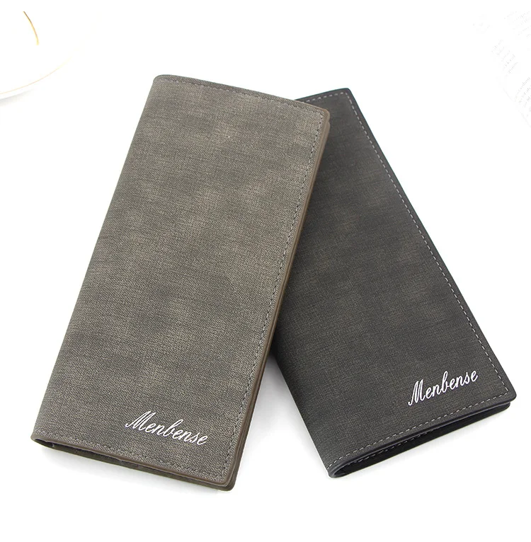 Personalized Long Men's Wallet designed for you. Keep cards, cash, and documents organized and stylish. The perfect gif — photo 9