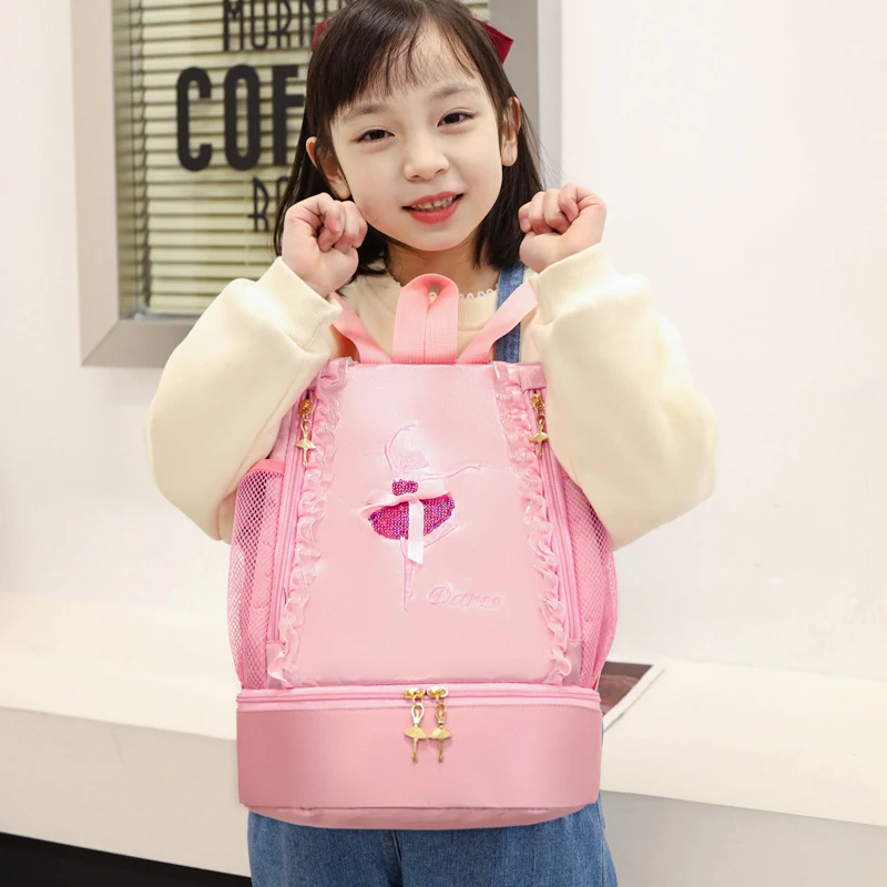 Title 3, Mochila infantil de ombro para dança, balé e es...