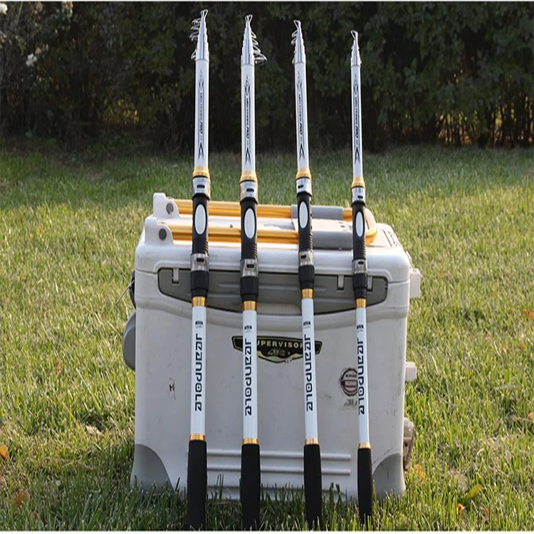 Vara de pesca telescópica de fibra de carbono FRP para carpa, 2.1M-3.6M, vara de pesca resistente, ideal para feeder, leve e durável para pescadores. — foto 4