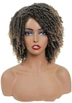 Parrucca Amazon con dreadlocks sintetici intrecciati faux locs, aspetto naturale, comoda da indossare, facile da applicare, perfetta ovunque. — foto 5