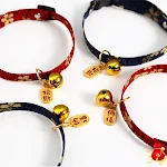 Spring Chinoiserie Cat Collar Newest Senior Lucky Necklace Bell Decoration Dog Puppy Adjustable Kitten Pet Collar Suppli — photo 3