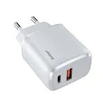 Dual port PDQC 20W white