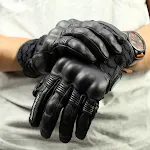Leather motorcycle gloves for safe and comfortable riding. These riding gloves offer superior protection and enhance you — photo 6