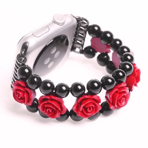 Title 3, Black Onyx Jewelry Smart Watch Band Stylish des...