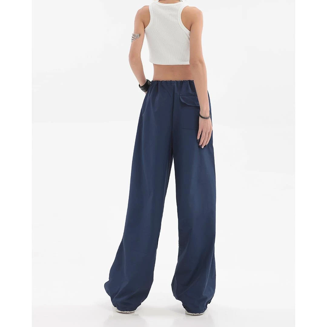 Design Sense High Waist Straight Leg Wide Leg Casual Pants Everyday Comfort and Style Versatile and Comfortable for Dail — photo 4