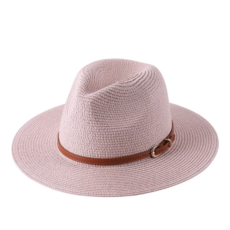 Chapéu de palha para praia ao ar livre com proteção solar. Perfeito para dias de sol e praia, com estilo e conforto garantidos. — foto 13