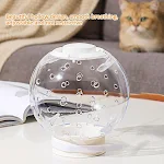 Cat Muzzle Anti-Bite Breathable Protective Space Hood Anti-Licking Grooming Mask Cats Bathing Grooming Bag Small Pets Su — photo 3