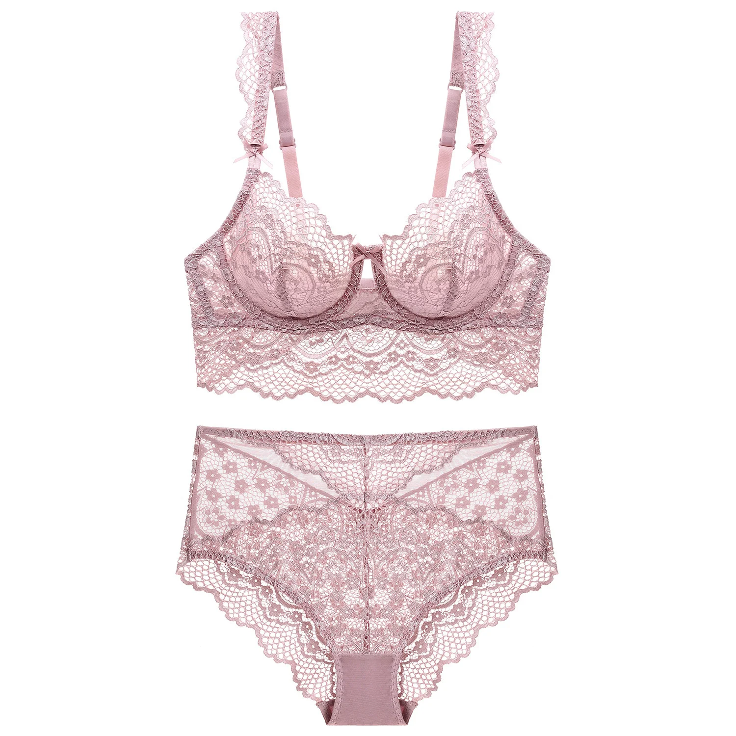 Blue Ladies Bra And Panties Set Experience all-day comfort and confidence with this beautifully designed set. Soft mater — photo 4