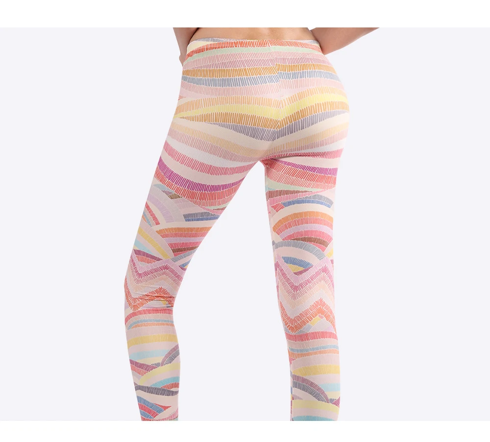 Women's Digital Print Yoga Pants, Nylon Stretch Outdoor Tights, Sports Leggings for fitness and outdoor activities, comf — photo 3