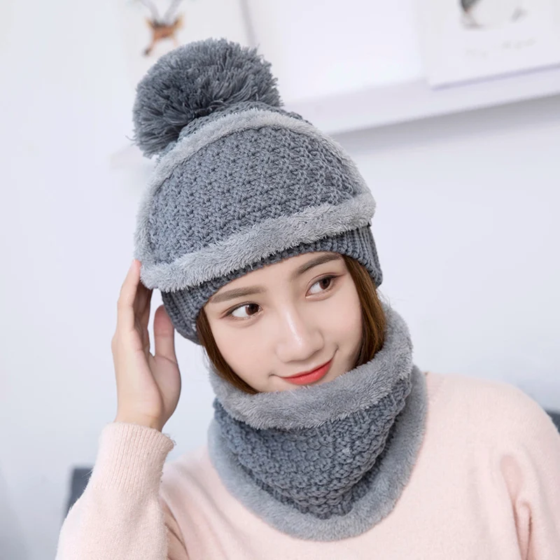 Title 4, Warm autumn and winter knitted hat