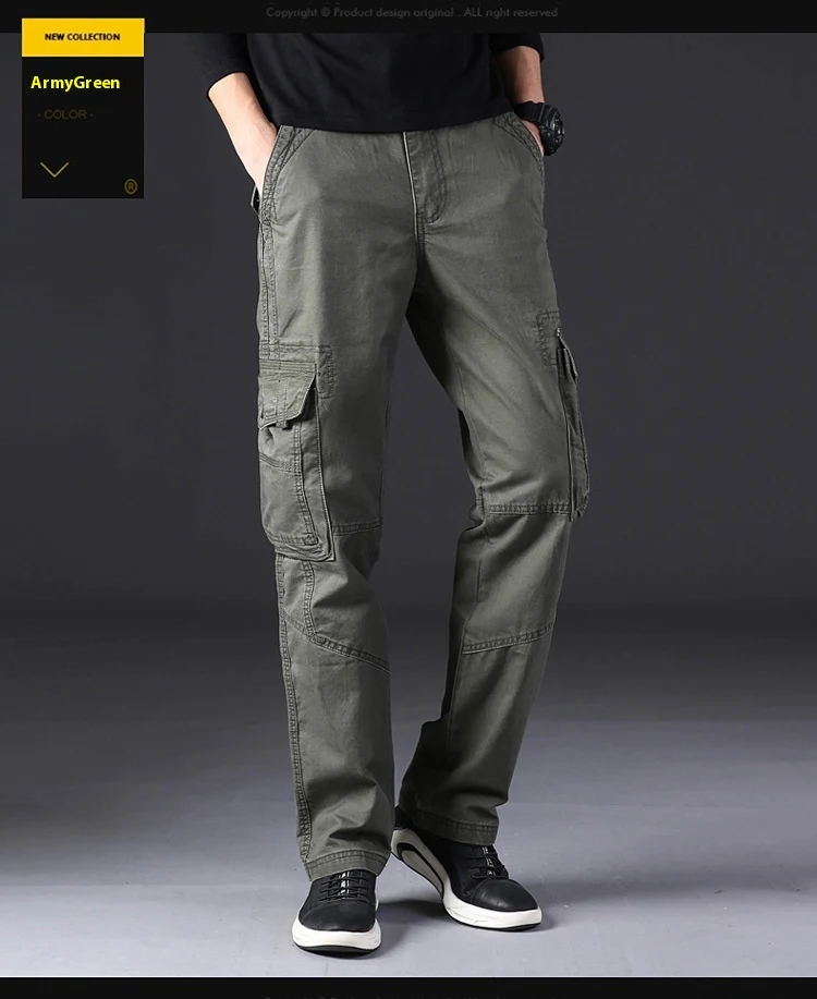 Title 5, Mens outdoor casual overalls, pure cotton trou...