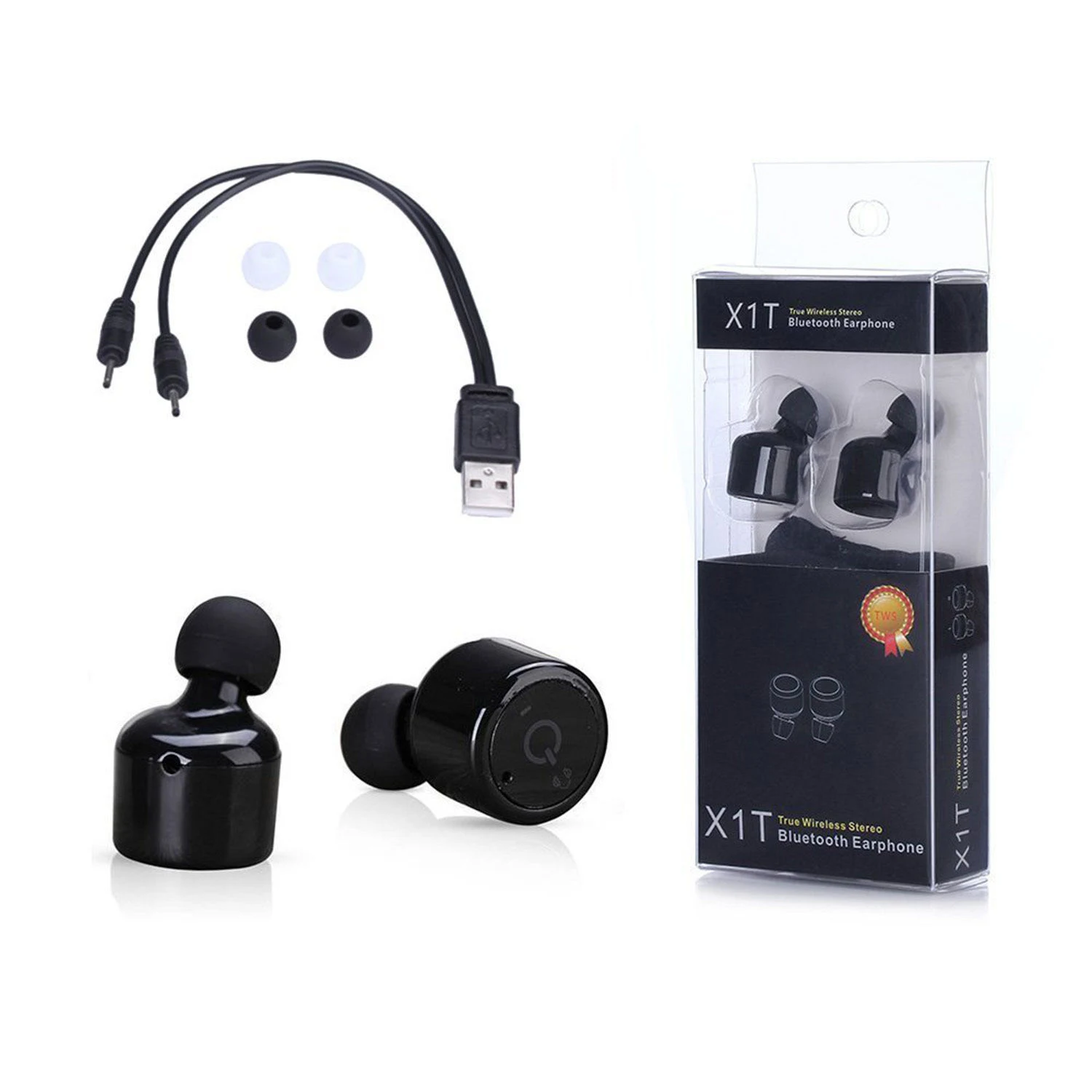 Title 1, Stereo Bluetooth headset for immersive wireless...