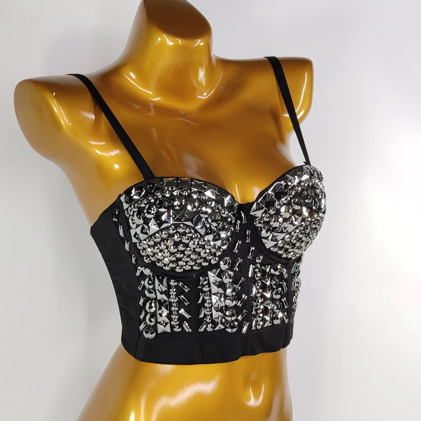 Steel Ring Detachable Shoulder Strap Tube Top offers versatile style and comfort. Perfect for any occasion, easy to wear — photo 13