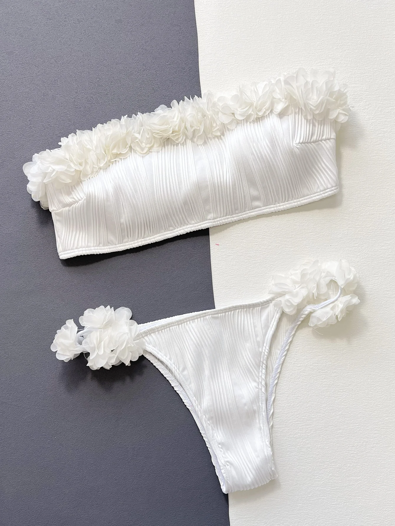 Title 3, Womens Separated Swimwear Tube Top Bikini, des...