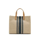 Bolsa de ombro de lona durável e espaçosa, ideal para uso diário. Leve seus itens essenciais com conforto, estilo e praticidade. — foto 3