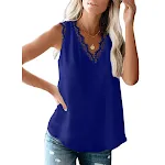V-neck Lashes Lace Sleeveless Loose Tank Top T-shirt – comfortable and stylish for everyday wear. Perfect for layering. — photo 6