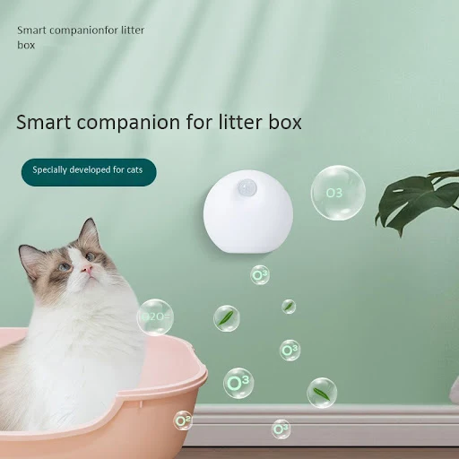 Title 2, Smart Pet Deodorizer Home Litter Basin Air Puri...