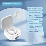 Private LED Digital Display Earclip Bluetooth Earphones — photo 5