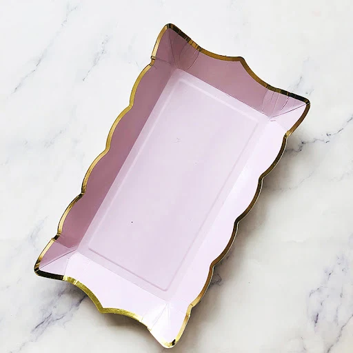 Title 7, New Rectangular Paper Plate Disposable Fruit Pl...