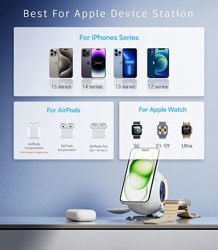 Title 6, Multifunctional Folding Three-in-one Wireless C...