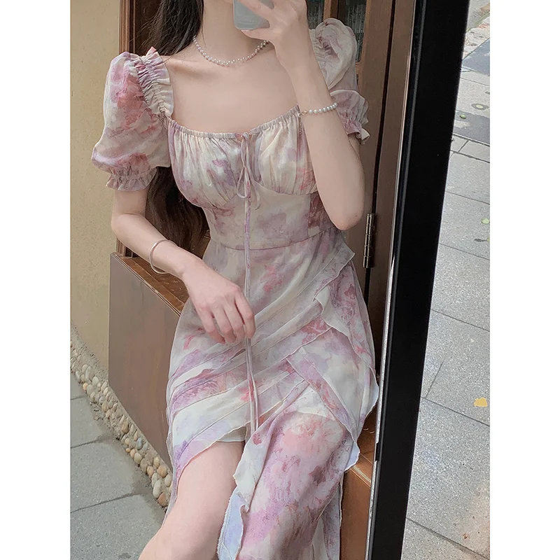 Vestido Floral Rosa para Mulheres no Verão Leve e Estiloso Ideal para Dias Quentes Flores Vibrantes Caimento Confortável e Design Encantador — foto 2