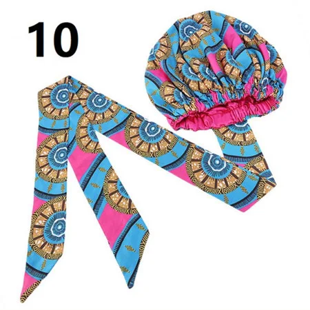Title 7, Popular color print African Ding ribbon round hat