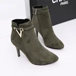 British Martin boots new high heel women boots with V design. Bare boots for women offering both style and comfort, perf — photo 2