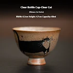 Japanse handgemaakte retro keramische Kung Fu theekop Ervaar de kunst van de theeceremonie met deze stijlvolle kop, ideaal voor ontspanning. — foto 9
