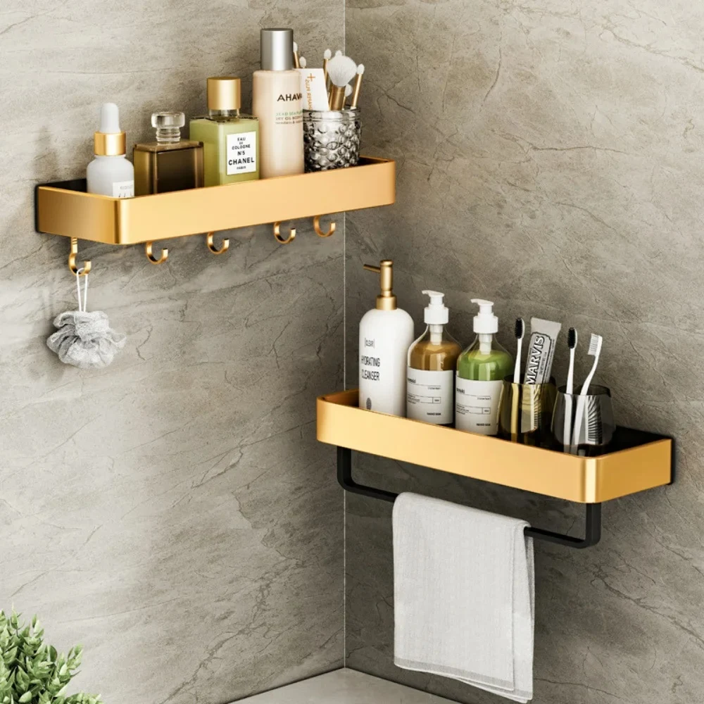 Title 2, Perforated Bathroom Towel Storage Rack Maximize...