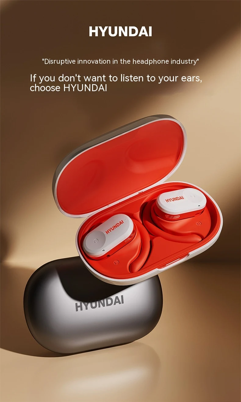 Title 1, Hyundai Ear Hook Wireless Bluetooth Headset pro...