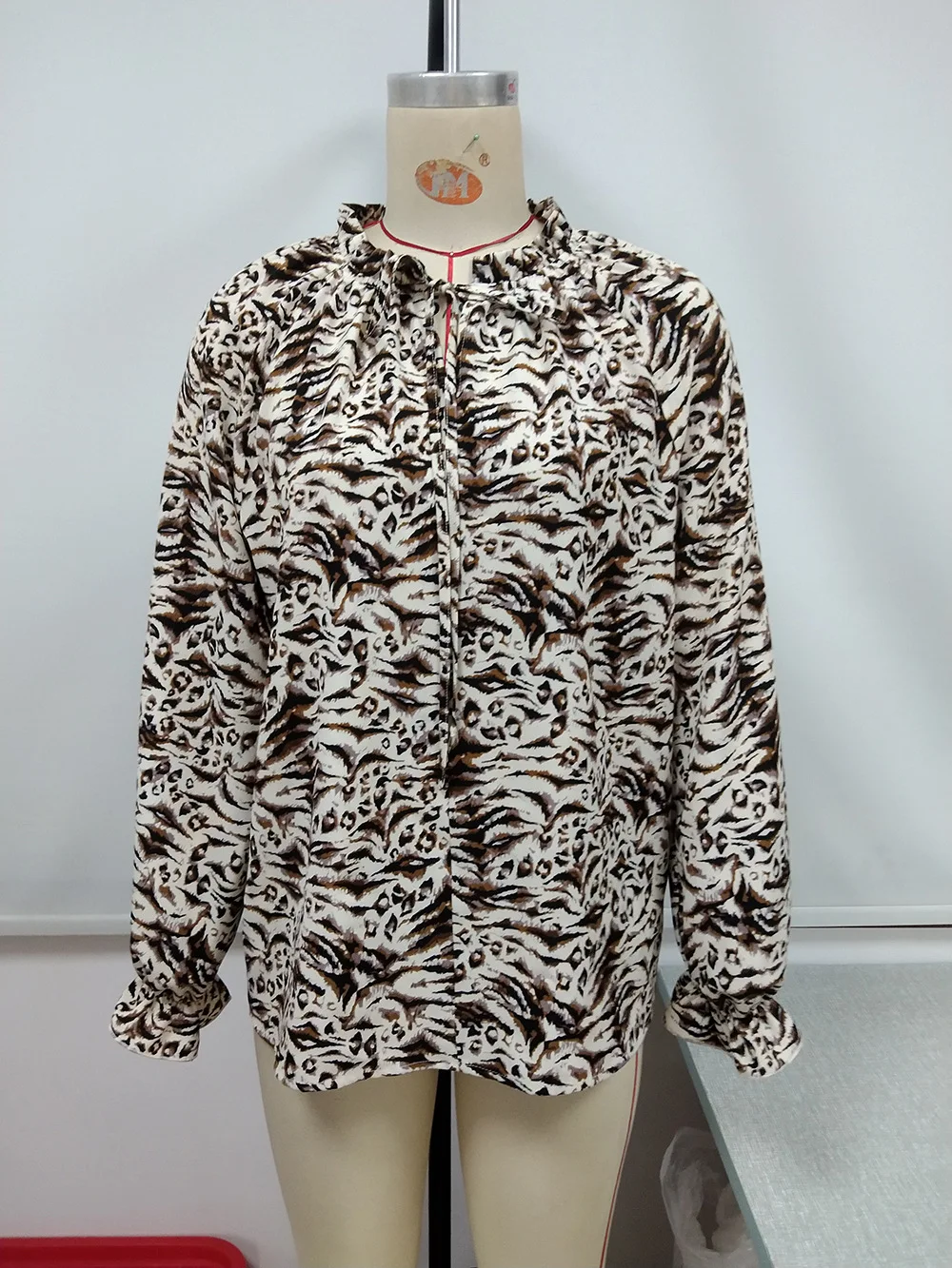 Title 24, Womens Casual Loose Small Floral Fungus Collar...