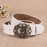Women's Leather Vintage Decorative Belt — photo 2