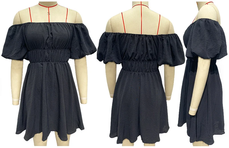 Title 25, Womens Elegant Slim Waist Dress