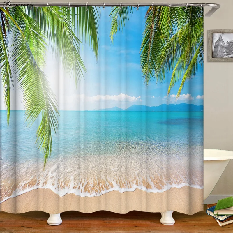 Title 3, Digital printing shower curtain. Customize your...