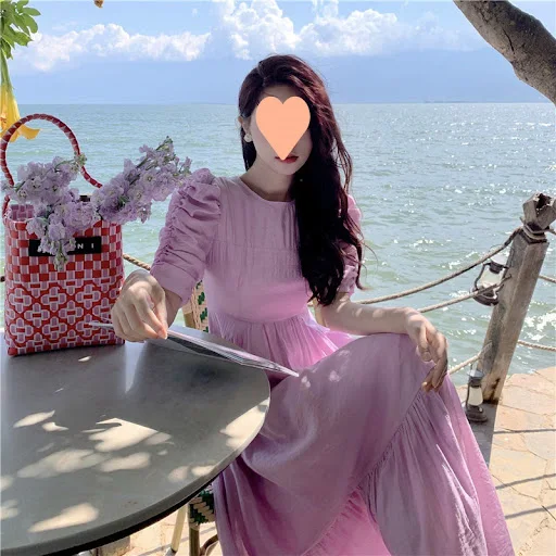 Title 12, Womens Beach Seaside Vacation Long Dress