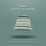 Dark Green Beige Light Blue
