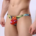 Cuecas masculinas estampadas Moda íntima masculina Modal Confortável e respirável Cuecas masculinas Frescor e conforto para o seu dia a dia! — foto 8