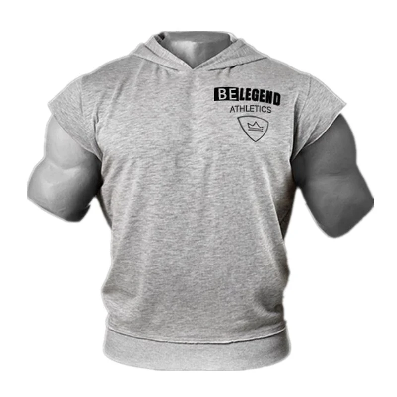 Title 6, Regata esportiva com capuz Muscle Mens Fitness...