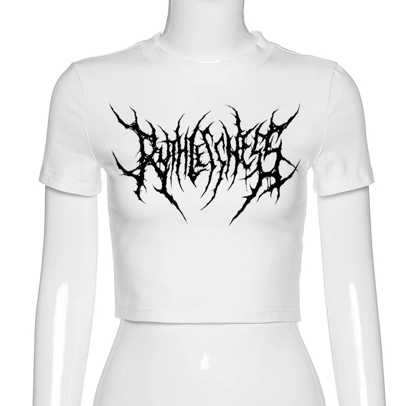 Title 8, Short Short Sleeve T-shirt Womens Sexy Slim-fi...