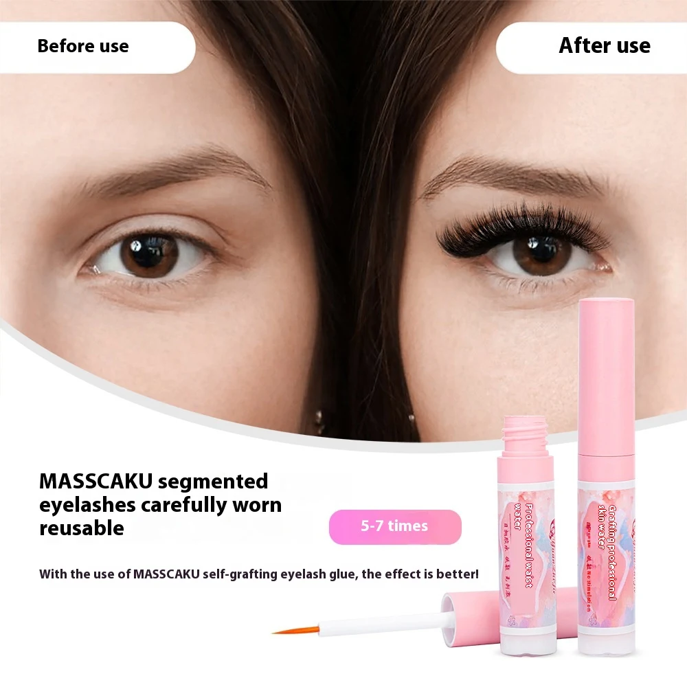 Title 7, DIY Self-Grafting Segmented Eyelashes Thick Nat...