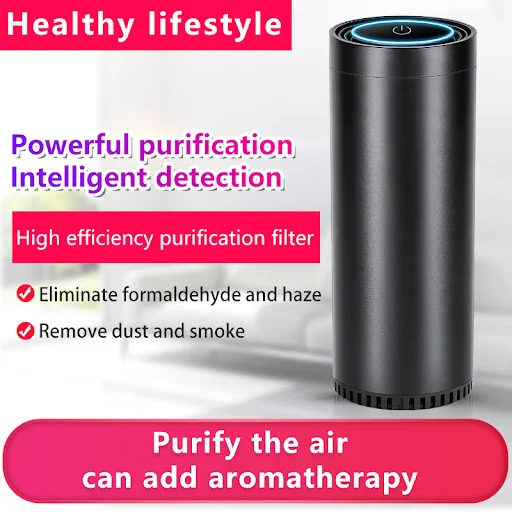 Title 2, Car air purifier Removes odors and pollutants H...